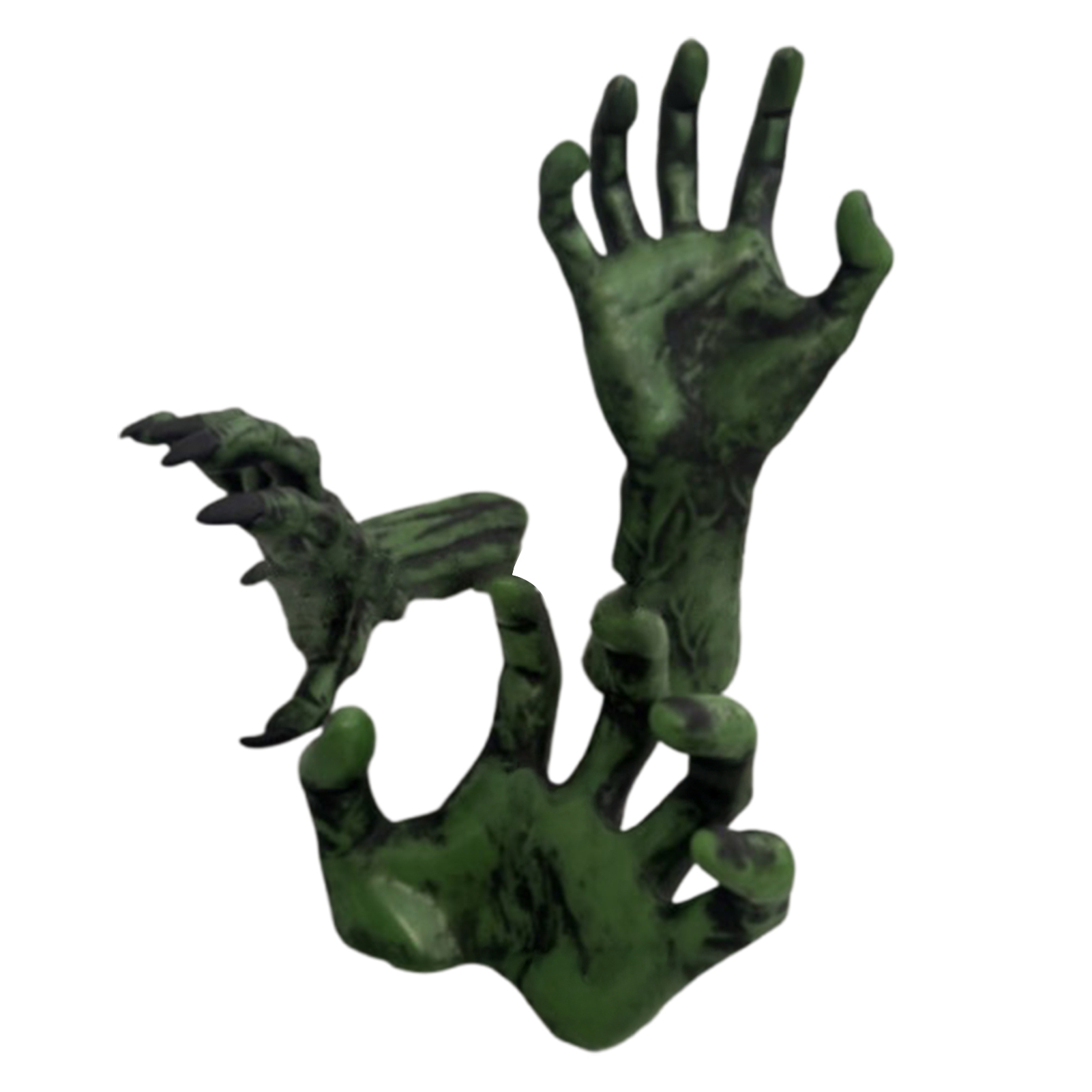 BigTiny Wall Gothic Hand Sculpture Devil Hand Candle Holder Terror Hand ...