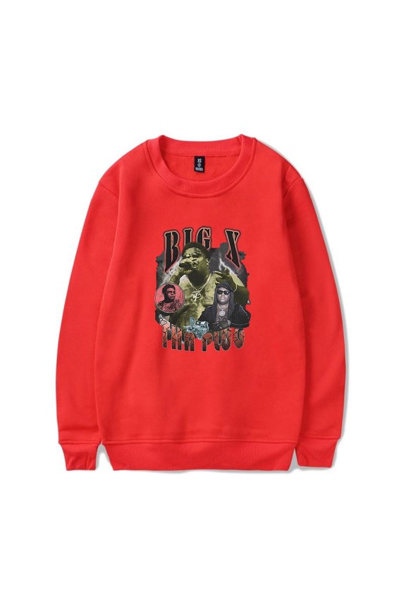 BigXthaPlug Long Sleeve Crewneck Sweatshirt Merch For Men/Women Winter Street Style Hoodie Streetwear