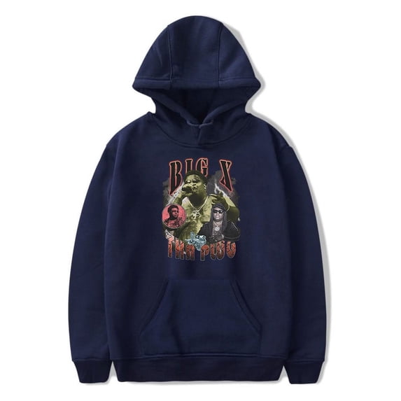 BigXthaPlug Long Sleeve Hoodies Merch For Men/Women Unisex Winter Fashion Sweatshirt Pullover Streetwear Top