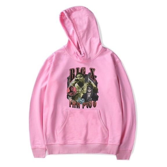 BigXthaPlug Long Sleeve Hoodies Merch For Men/Women Unisex Winter Fashion Sweatshirt Pullover Streetwear Top