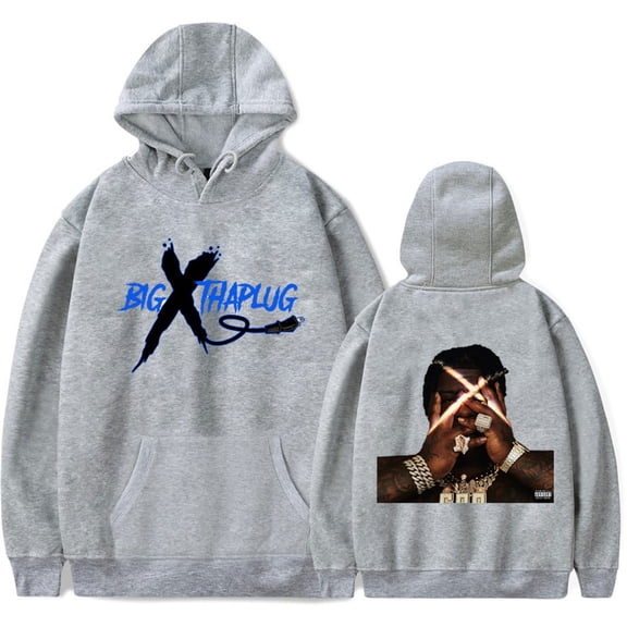 BigXthaPlug Merch Hoodies Long Sleeve Unisex Fashion Sweatshirt Pullover Casual Streetwear Top