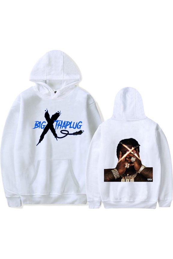 BigXthaPlug Merch Hoodies Pullover Sweatshirt Hip Hop Tops Fashion Long Sleeve Unisex Tops