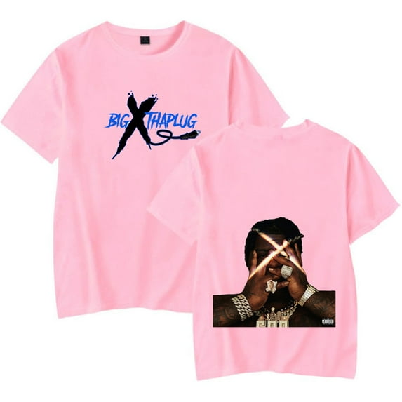 BigXthaPlug Merch T-Shirt Unisex Fashion O-neck Rapper Casual Short Sleeve Tshirt Streetwear Top