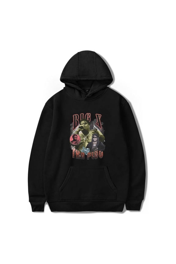 BigXthaPlug Merch Unisex Winter Streetwear Long Sleeve Pullover Hoodie