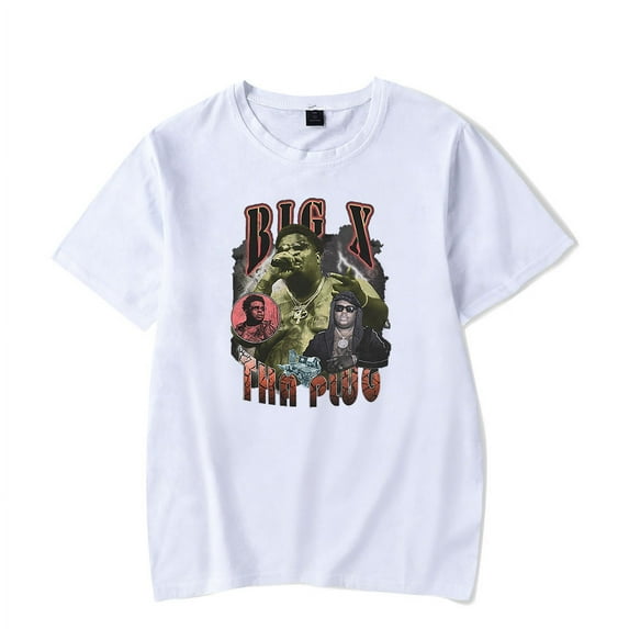 BigXthaPlug T-Shirt Merch For Women/Men Unisex O-neck Rapper Casuals Short Sleeve Tshirt Streetwear Top