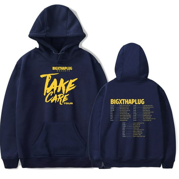 BigXthaPlug Take Care Tour 2024 Hoodies Merch Women Men Unisex Trendy Casual Streetwear