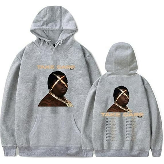 BigXthaPlug Take Care Tour 2024 Hoodies Women Men Long Sleeve Casual Sweatshirt Fashion Clothes