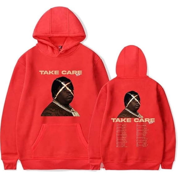 BigXthaPlug Take Care Tour 2024 Hoodies Women Men Long Sleeve Casual Sweatshirt Fashion Clothes