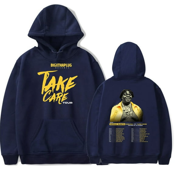 BigXthaPlug Take Care Tour Hoodies Merch Women Men Unisex Trendy Casual Streetwear