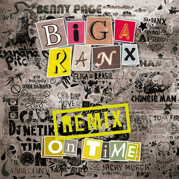 Biga Ranx - On Time Remix - Music & Performance - Vinyl