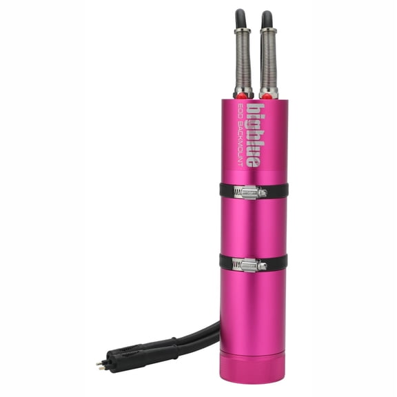 Bigblue 4000 Lumen Narrow Beam Technical Light EOS Cord - Backmount Canister (Pink)