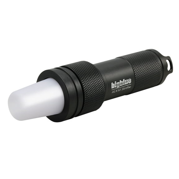 Bigblue 450 Lumen Strobe with blue, green, red and red flash