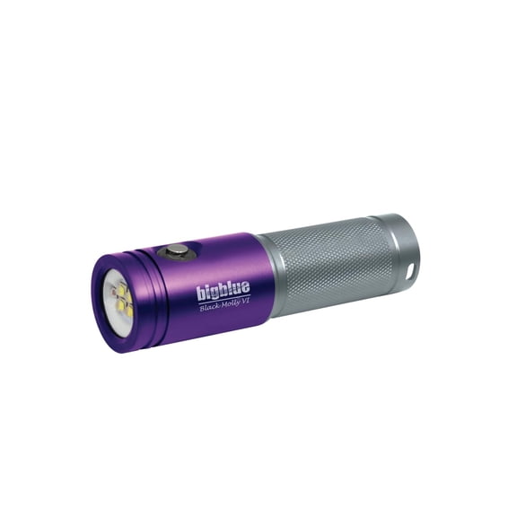 Bigblue AL 2000 Lumen Extra-Wide Tri-Color Video Light (Purple/silver)