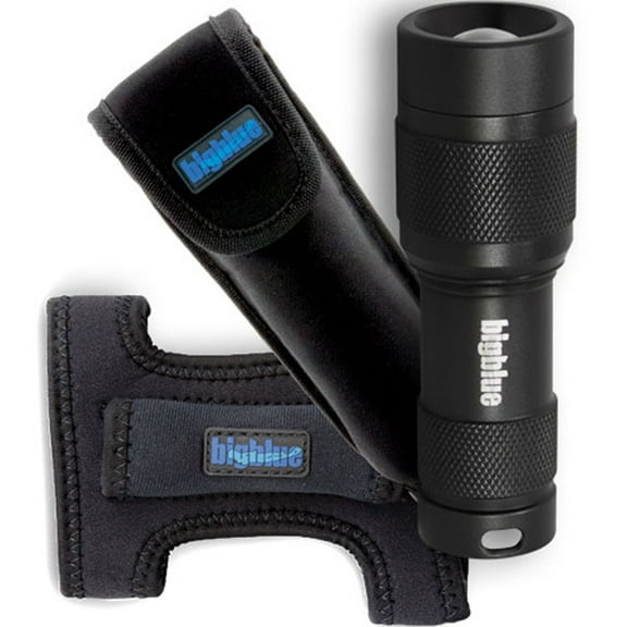 Bigblue Bigblue AL450WM Wide Beam 450 Lumens LED Light, Tail Switch