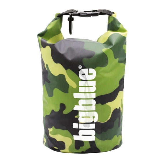 Bigblue Outdoor Dry Bag, 3L Size, Camouflage (Green Camo)