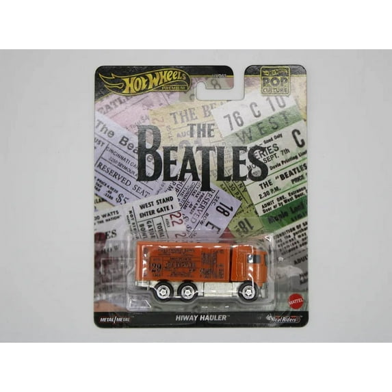 Bigbolo Hot Wheels Premium Pop Culture Car & Truck Play Vehicles, Die-cast Metal The Beatles