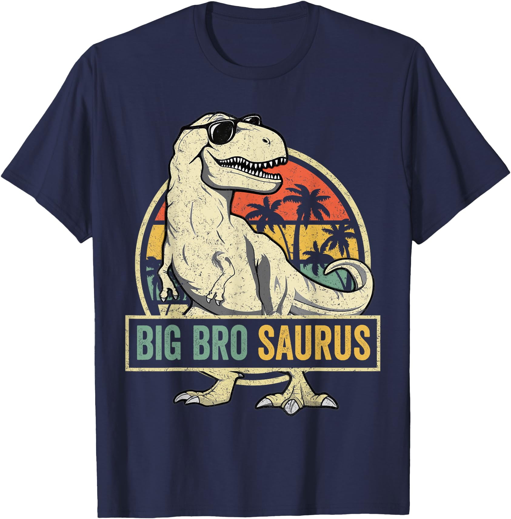 Bigbrosaurus T Rex Dinosaur Big Bro Saurus Brother Family Unisex T ...