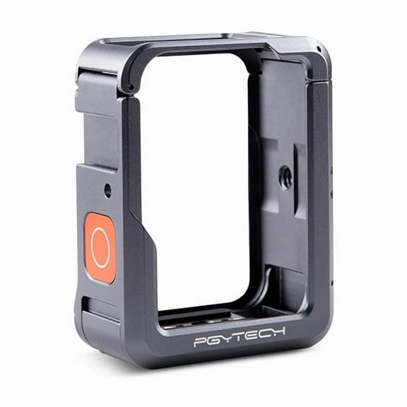 Bigcan Aluminum Alloy Camera Cage for GoPro 13/12/11/10  Vertical & Horizontal Mount, Durable Protective Frame with Cold Shoe & 1/4" Screw Interfaces