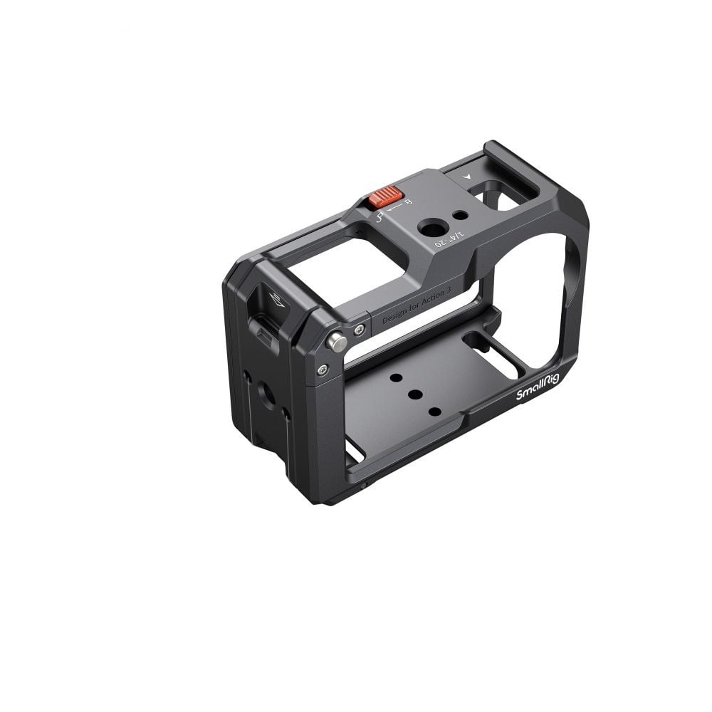 Cage Protection Aluminium Pour DJI Osmo 360 - Avec Cold Shoe Et Film Écran