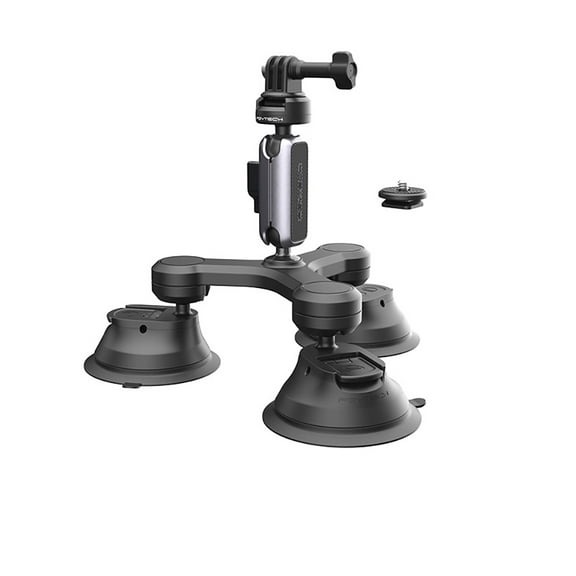 Bigcan CapLock Tripod Suction Mount for GoPro 13/Go3S/Action 4 Stable, Versatile, and Reliable
