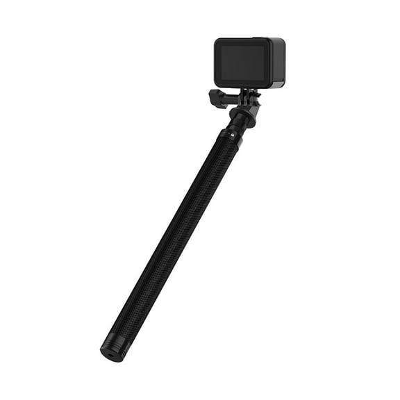 Bigcan Carbon Fiber Selfie Stick 1.16m Extendable Lightweight Tripod Pole for Action Cameras, Phones, Vlogging & Live Streaming Adjustable Multi-Angle Stabilizer with Anti-Slip Grip