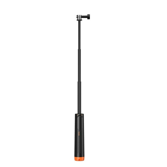 Bigcan Floating Tripod Selfie Stick for GoPro 13/12, Action 5/4, Waterproof Extendable Pole 61cm, Lightweight 145g, with 1/4" Expansion and Hand Strap