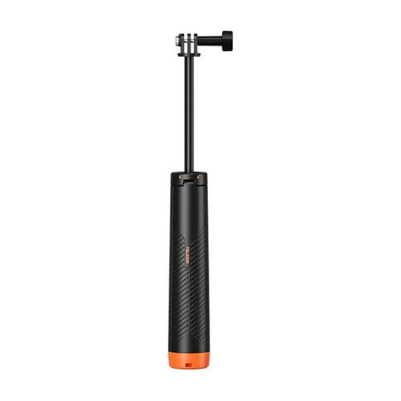Bigcan Floating Tripod Selfie Stick for GoPro HERO 13/12 & DJI Action 5/4 - Adjustable 61cm Extendable Waterproof Selfie Stick with Stable 3-Legged Design, Ideal for Underwater and Adventure Filming