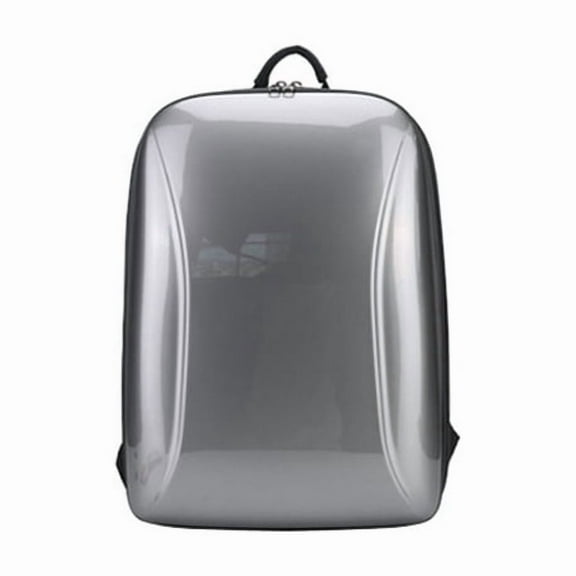 Bigcan Hard Shell Backpack for Drone and Accessories, Protective Storage Case with EVA Interior, PC+Nylon Exterior, 340160460mm, 1650g, Metallic Gray