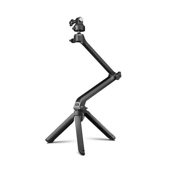 Bigcan Mantis 3-Fold Tripod Selfie Stick  Multi-Function Foldable, Extendable Up to 540mm, 360 Rotatable, Magic Arm for GoPro, Insta360, DJI, and Smartphones