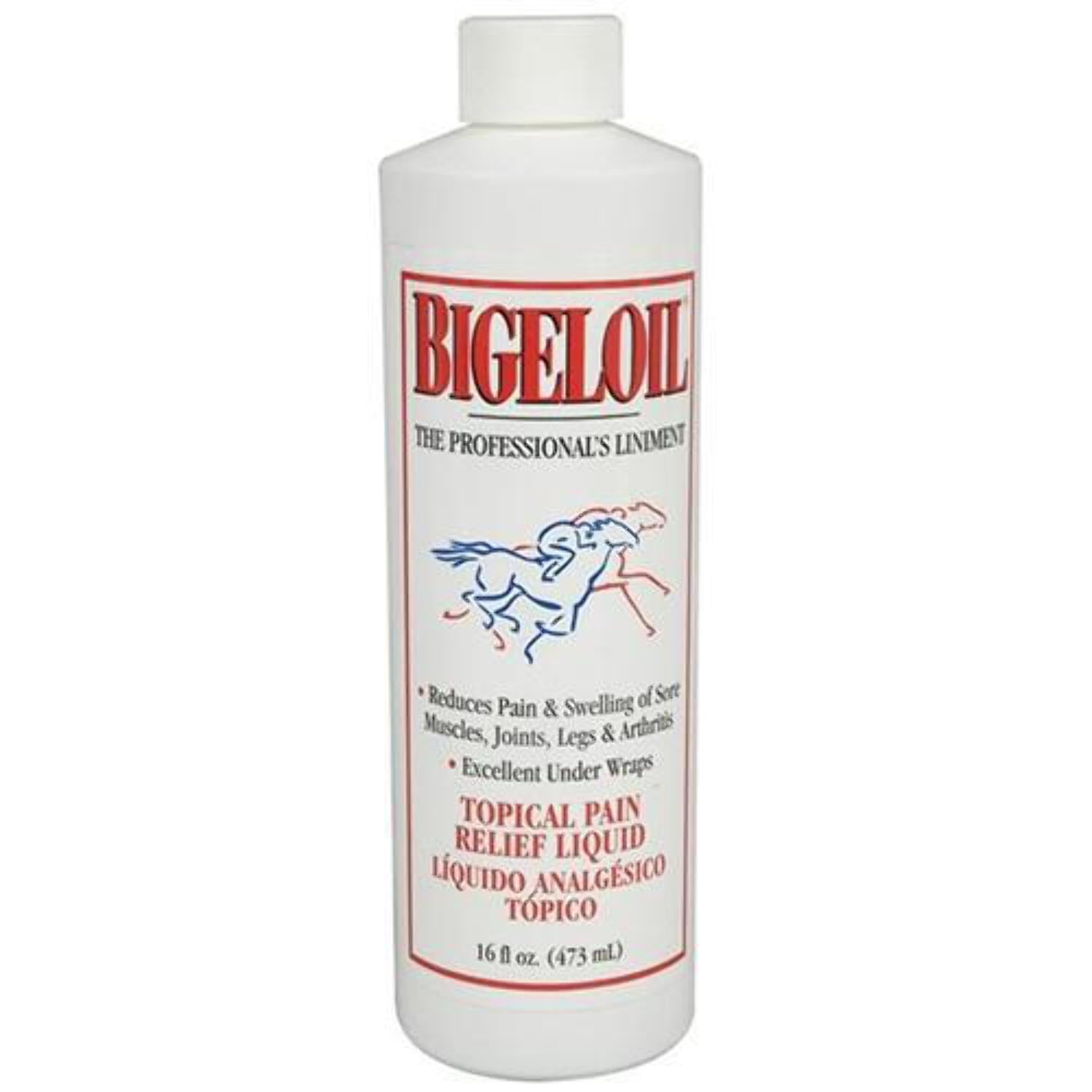 Bigeloil Professional Liniment Topical Liquid Pain Relief for Horses 16