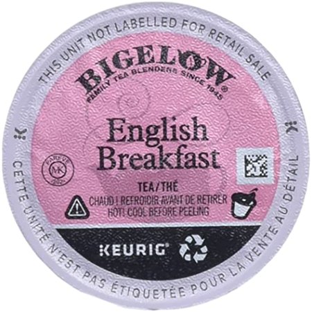 Bigelow 6080 English Breakfast Tea K-Cups Pack, 24/Box