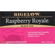 Bigelow Raspberry Royale Black Tea Bags, 20 Count