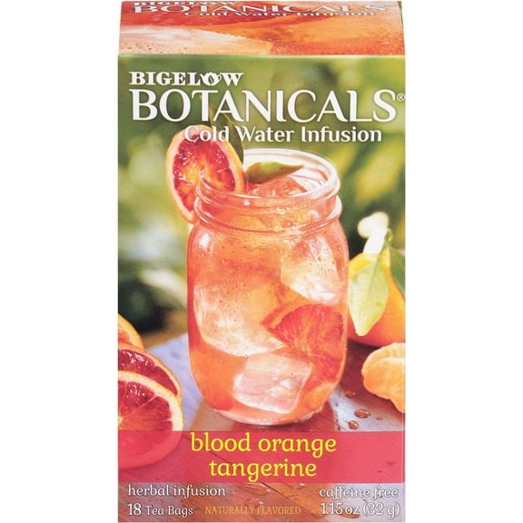 Bigelow Botanicals Blood Orange Tangerine Cold WaterInfusion - 18 ct- Pack of 2