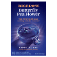 thumbnail image 1 of Bigelow Butterfly Pea Flower Sapphire Bay, Herbal Tea, Tea Bags, 18 Count, 1 of 14