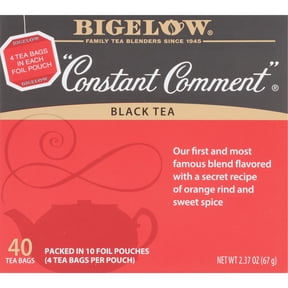 Bigelow Constant Comment, Black Tea Bags, 40 Count