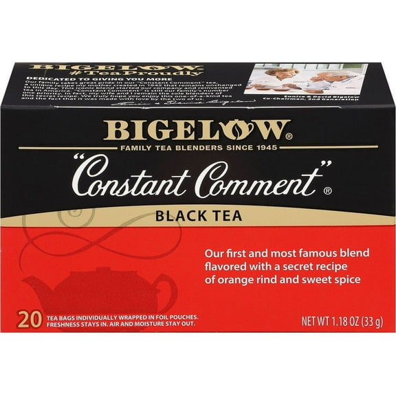 Bigelow Constant Comment Flavored with Rind of Oranges and Sweet Spice Tea Bags - 20 ct (Pack of 1)