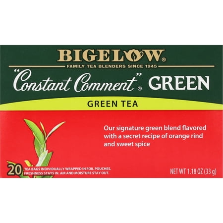 Bigelow Constant Comment, Green Tea Bags, 20 Count