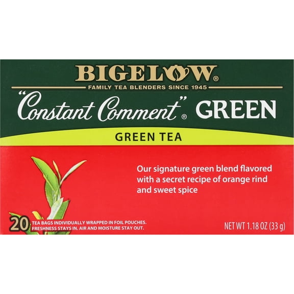 Bigelow Constant Comment, Green Tea Bags, 20 Count