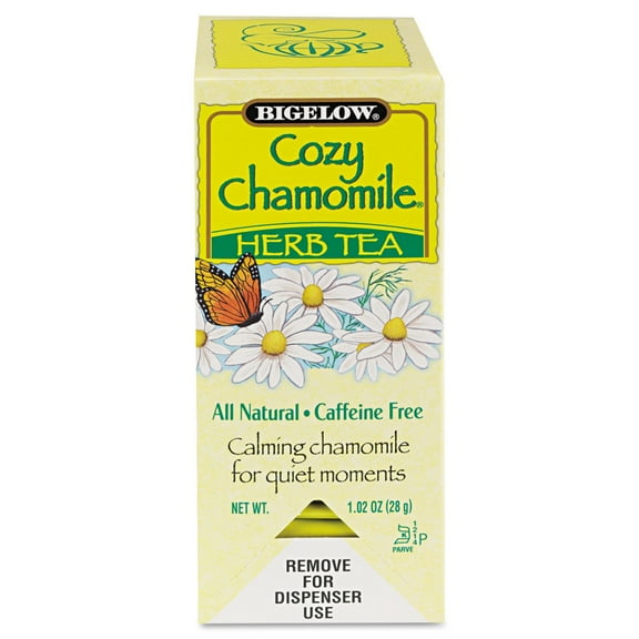 Bigelow Cozy Chamomile Herb Tea (Box of 28)