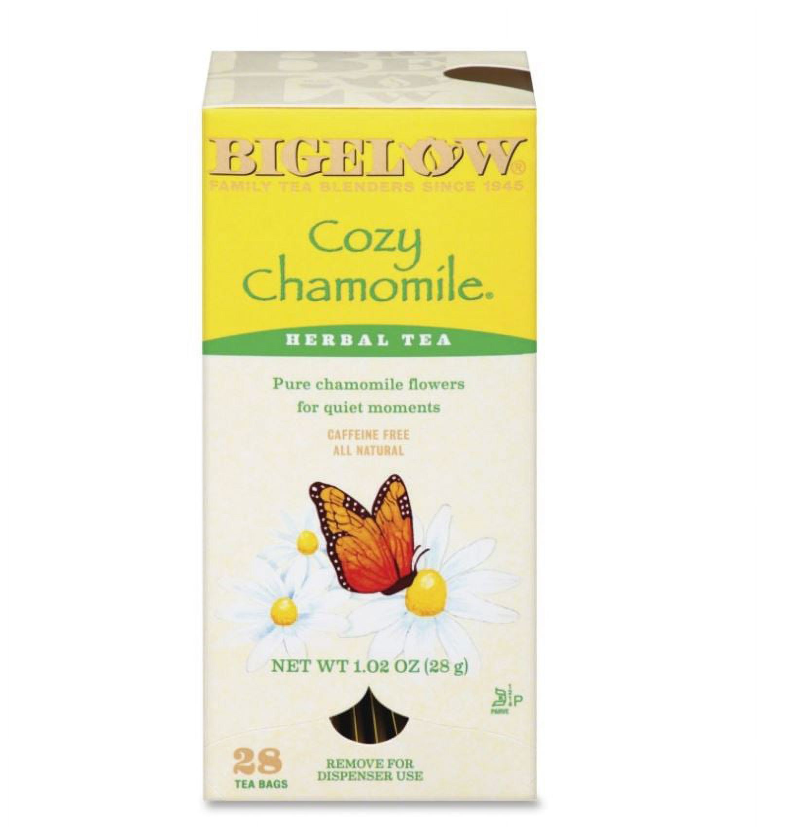 Bigelow Cozy Chamomile Herbal Tea Bags Pack Of 3