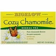 thumbnail image 1 of Bigelow Cozy Chamomile Tea Bags, 20 Count (Pack Of 6), 1 of 1