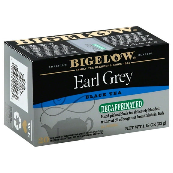 Bigelow Decaffeinated Earl Grey Tea Bags 20 ct