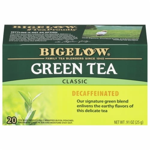 Pack of 2 - Bigelow Classic Decaffeinated Green Tea 20 ct