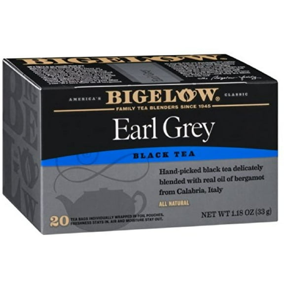 Bigelow Earl Grey, 20-Bag (Pack Of 12)