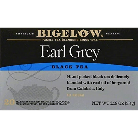 Bigelow Earl Grey Tea 20 Bag -Pack Of 6 By Bigelow Tea