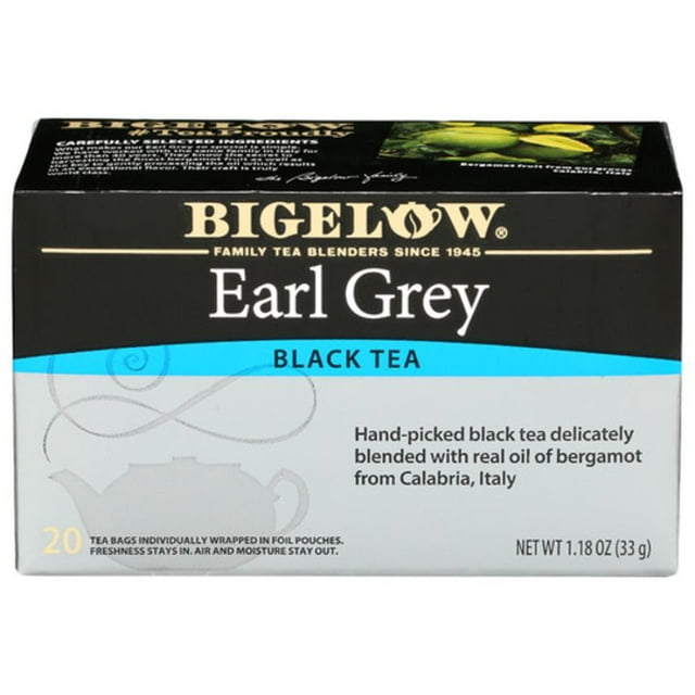 Bigelow Earl Grey Tea 20 Ct Pack Of 3 - Walmart.com