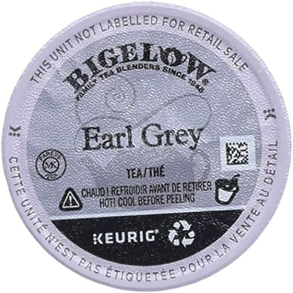Bigelow Earl Grey Tea, 24-Count K-Cup Portion Pack For Keurig Brewers