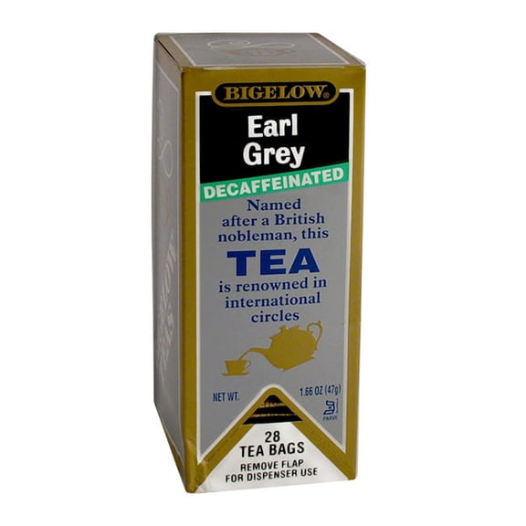 Bigelow Earl Grey Tea Decaf cs 12/20 ct