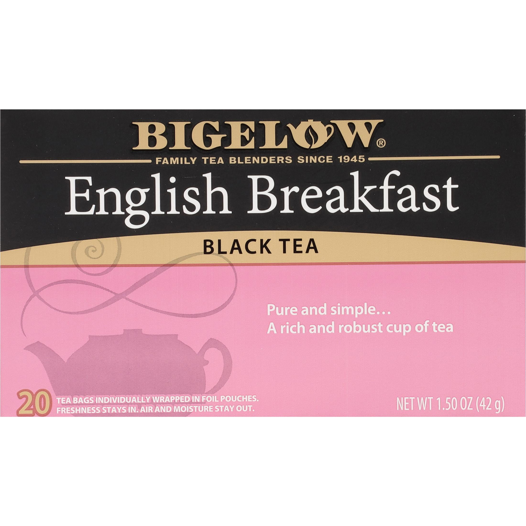 Bigelow English Breakfast, Black Tea Bags, 20 Count