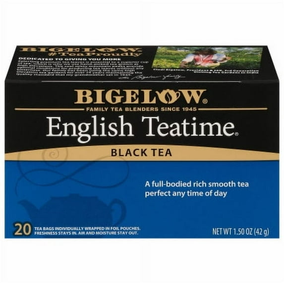 Bigelow English Teatime Black Tea - 20 ct